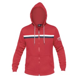 Felpa Uomo LONSDALE Full Zip Cappuccio Felpato 4 Colori - Art.21871