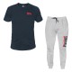 Completo Uomo Sportivo LONSDALE Cotone Manica Corta - Pant. Lungo 4 Modelli