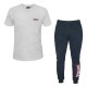 Completo Uomo Sportivo LONSDALE Cotone Manica Corta - Pant. Lungo 4 Modelli