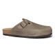 Sandalo Uomo LUMBERJACK Modello FLINT Pelle Nubuck Sabot 007