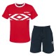 Completo Uomo Sport UMBRO Cotone T-Shirt Pantaloncino 4 Modelli