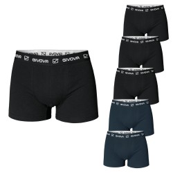 Pack 6 Paia Slip / Boxer GIVOVA Cotone Elasticizzato Art.8000