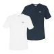 Bi Pack T-Shirt Uomo FILA Manica Corta Cotone Mod. Brod - Art.FAM0083