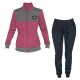 Tuta Donna SCUOLA NAUTICA ITALIANA Cotone Felpato Zip - 2 Articoli