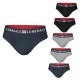 Pack 6 Paia Slip / Boxer LONSDALE Cotone Elasticizzato 