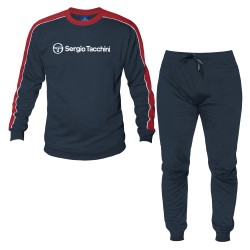 Pigiama Uomo Lungo SERGIO TACCHINI Cotone Caldo Interlock 