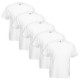 Set 5 Pezzi T-Shirt FRUIT OF THE LOOM 100% Cotone 165gr VALUEWEIGHT