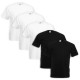 Set 5 Pezzi T-Shirt FRUIT OF THE LOOM 100% Cotone 165gr VALUEWEIGHT