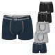 Pack 6 Paia Slip Boxer Sergio Tacchini Cotone Bielastico Art.9002/3