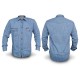 Camicia Jeans Uomo CARRERA Art.205 Regular Denim Tg S/M/L/XL/XXL