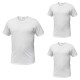 Pack 6 T-Shirt LIABEL Cotone Bianco e Assortito Girogola / Scollo V. Art.4428