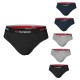 Pack 6 Paia Slip / Boxer SUPERGA Cotone Elasticizzato Art.326/426