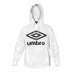 Felpa Donna UMBRO Cotone Garzato Cappuccio Tascone Art.068B