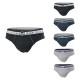 Set 6 Paia Slip / Boxer Uomo SERGIO TACCHINI Assortito Cotone Bielastico 