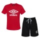 Completo Uomo Sport UMBRO Cotone T-Shirt Pantaloncino 3 Modelli